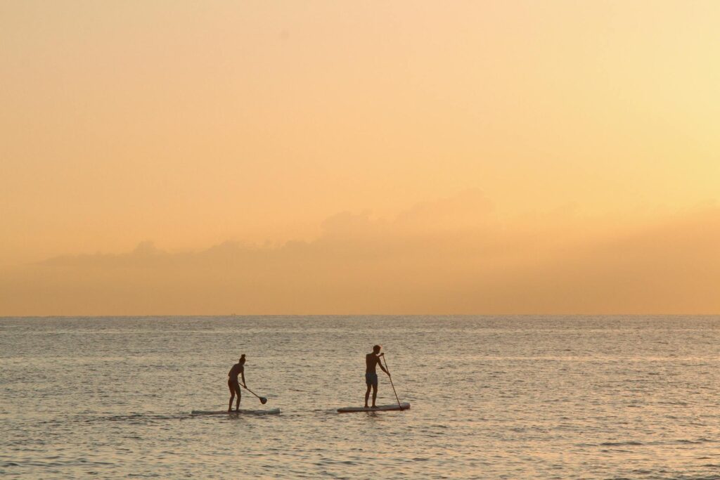 Stand Up Paddleboarding in South Padre Island