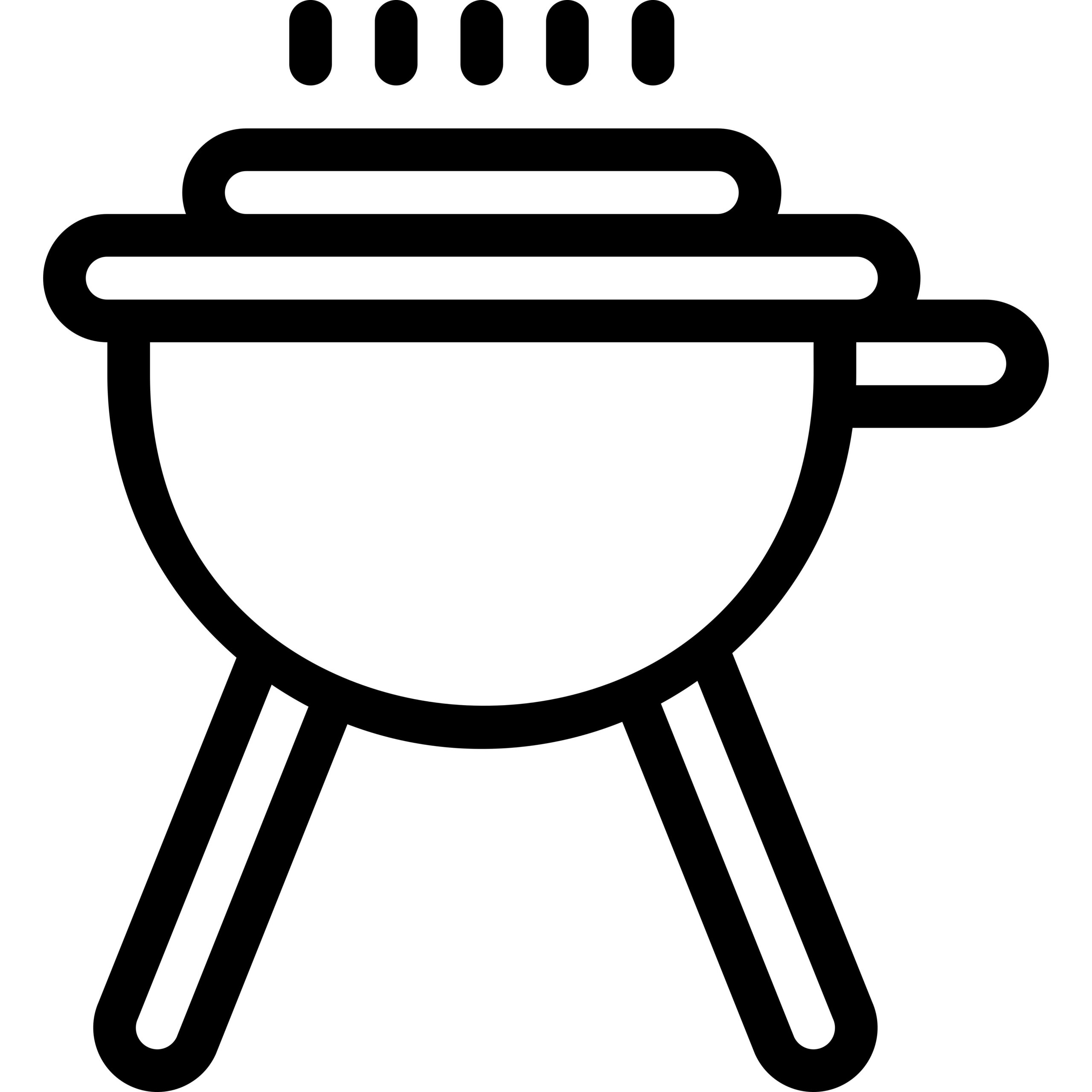 Barbecue Icon - Vector Graphic Design